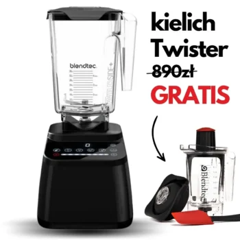 Blendtec 650 Designer w promocji z kielichem Twister