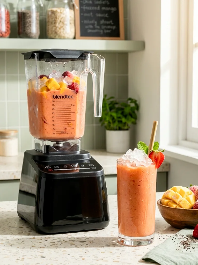 Blendtec Designer 650 — domowy blender kielichowy z panelem dotykowym