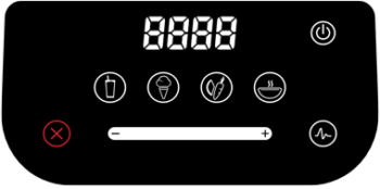 Panel dotykowy w Blendtec Designer 625